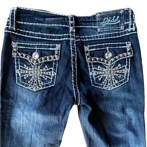 L.A. Idol Jeans Rhinestones